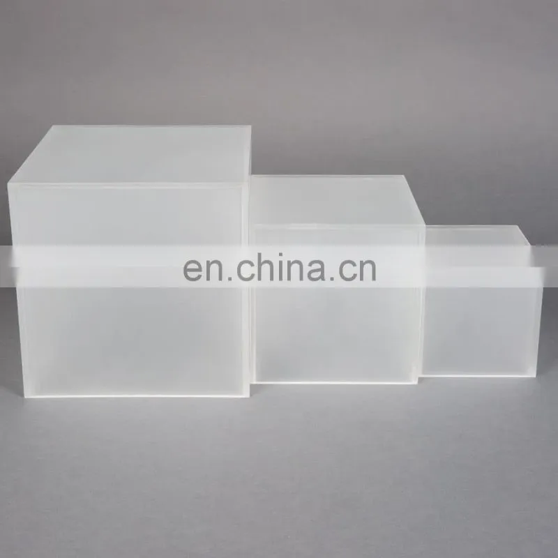 pmma frost acrylic square lampshade cover/lampshade cover