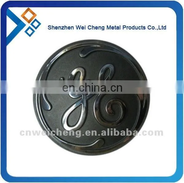 high quality stamped anodized aluminum labels