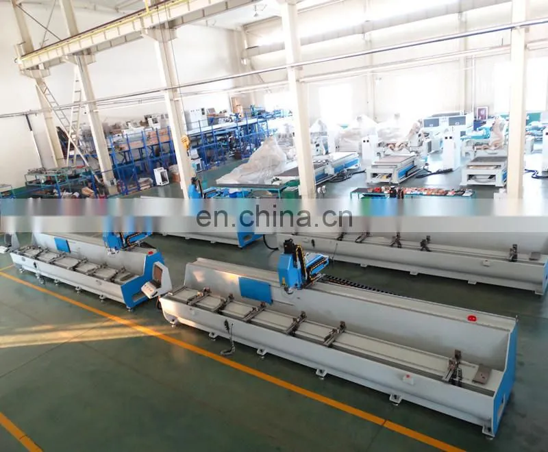 Multifunction 6 meters CNC Drilling and Milling Machine for aluminium profile