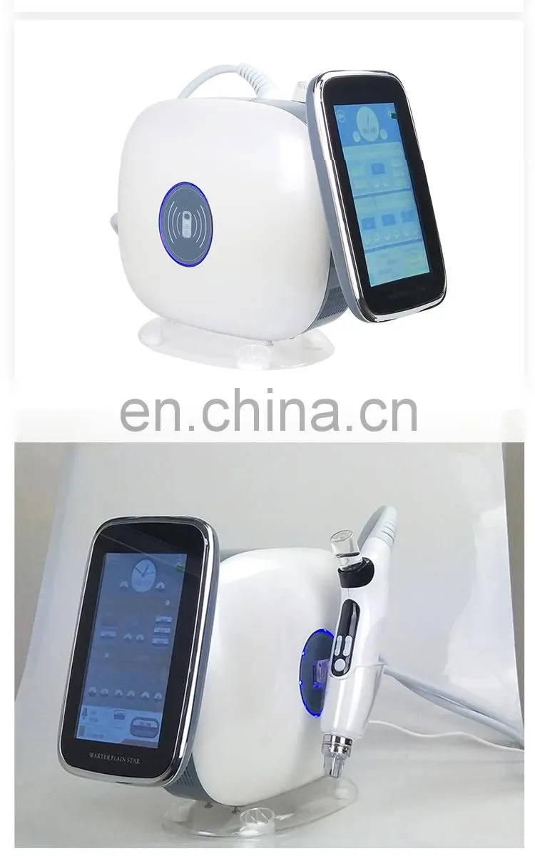 H9 2019 trend beauty machine korea microneedle rf machine with EMS mesotherapy gun injection