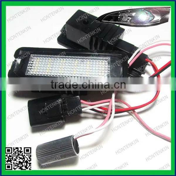 alibaba led lights 12v 3528 canbus error free led license plate light for VW GOLF 5/6/7