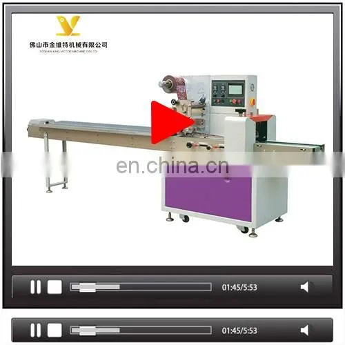 Small HFFS Slice Bread Chapati Packing Machine With Factory Price