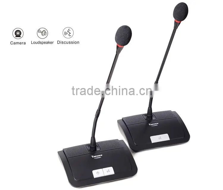 Conference room audio system desktop microphone video camera auto track system YC836