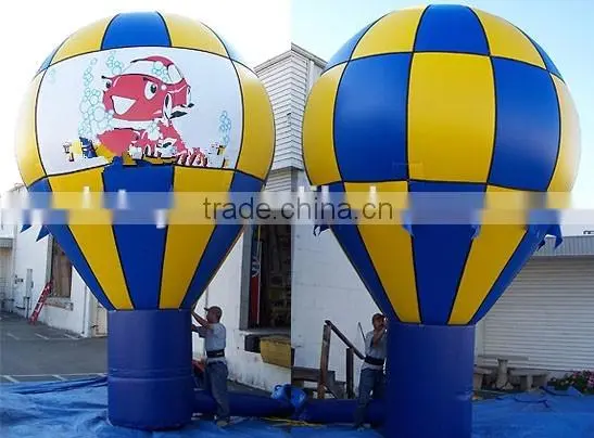 yellow beautiful china new design inflatable advertising ballons