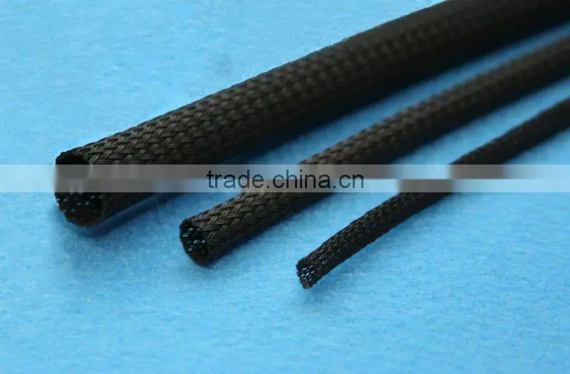 Expandable braided cable sleeving with PET, Nylon