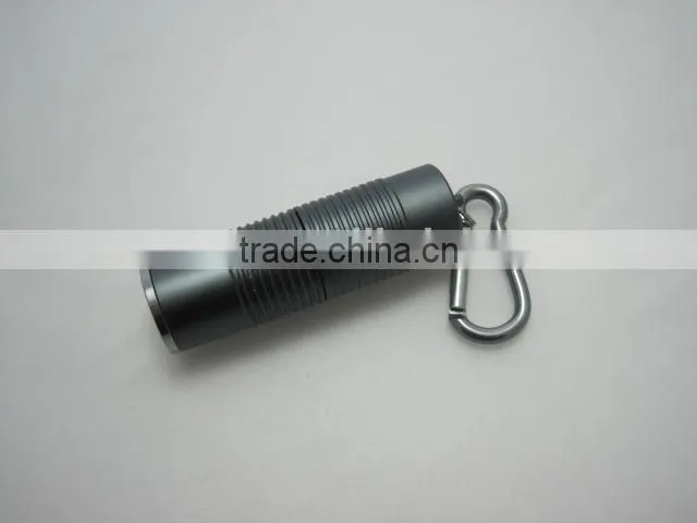 Aluminium mini Cree led flashlight keychain led flashlight torch