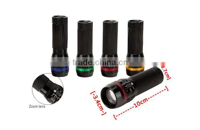 JAK HF1206 Zoom Focused 1W LED Torch