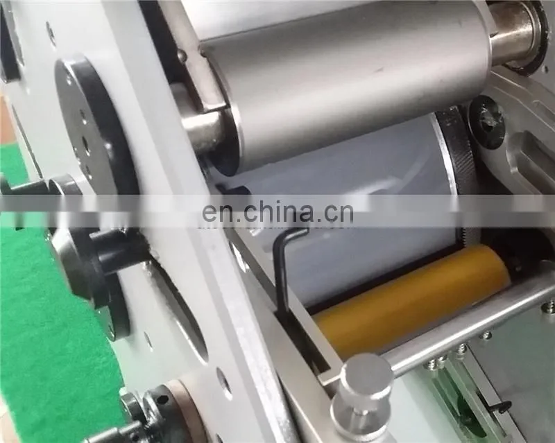UGS42S double side coated nylon taffeta label flexo printer, barcode woven satin ribbon flexographic printing machine