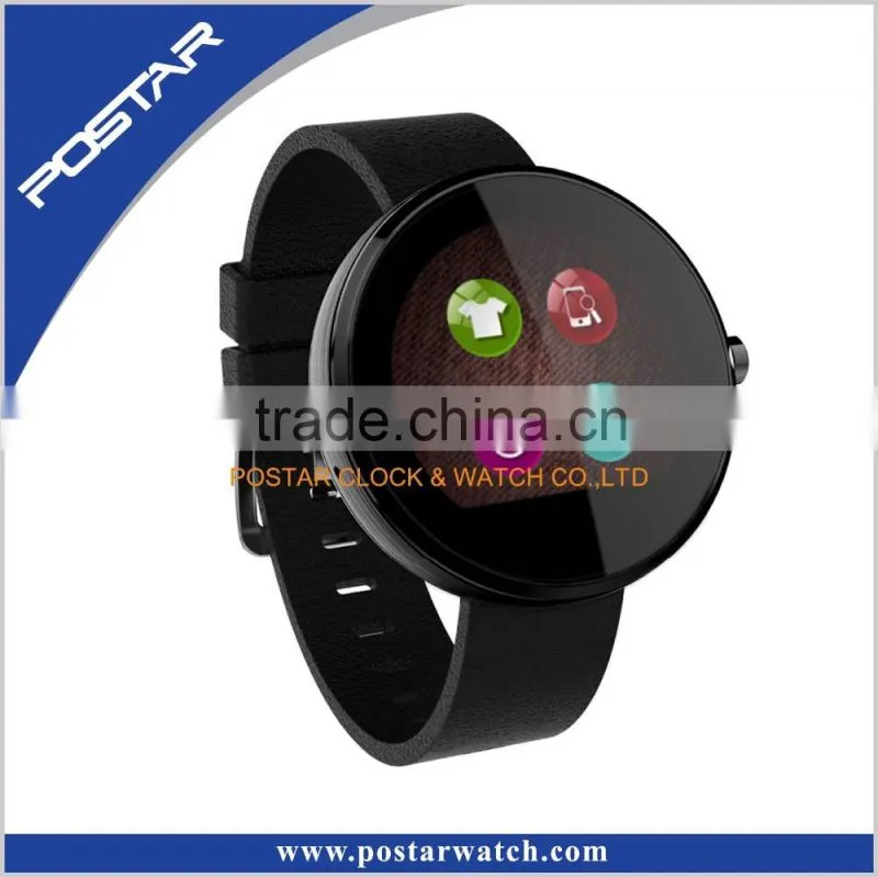 All Color Leather Band Smart Watch
