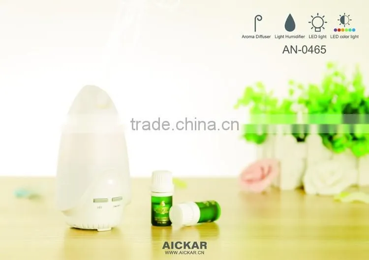 Portable Ultrasonic Essential Oil Diffuser and Cool Mist Aroma Humidifier with 7 Color LED Lights AN-0464