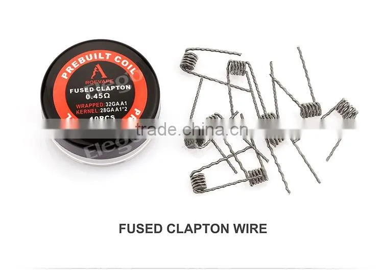 Rofvape Prebuild Coils Rofvape Resistance Wire all kinds wire and coils from Elego