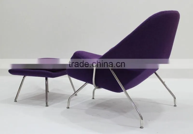 Waiting room comfort design lounge Womb chair and ottoman