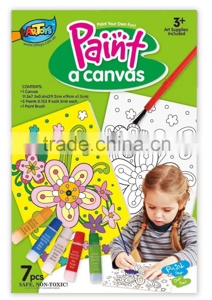 2015 best-selling children's drawing board, canvas, child DIY