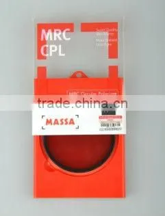Massa77mm super slim multi coated water proof MRC CPL camera filter