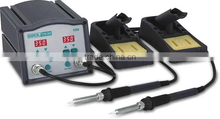 quick 203D lead free portable welding station 2 in 1
