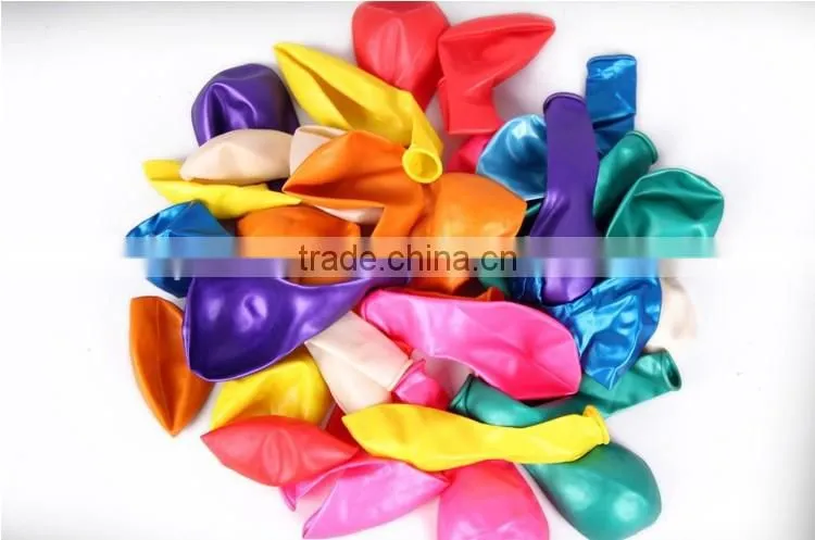 10 inch thick grams pearl balloons helium balloon 100% nature latex balloon round shape latex balloon every size available color