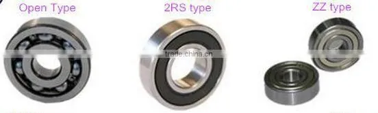Miniature size 9x26x8 mm deep groove ball bearing 629ZZ 629RS