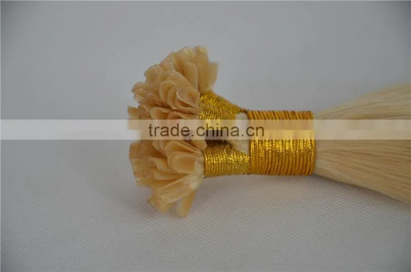 Italian keratin u tip individual strand hair extensions