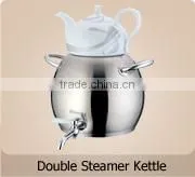 Ltk142 Good Sale Double Tea Pot Kettle Set Double Tea Kettle