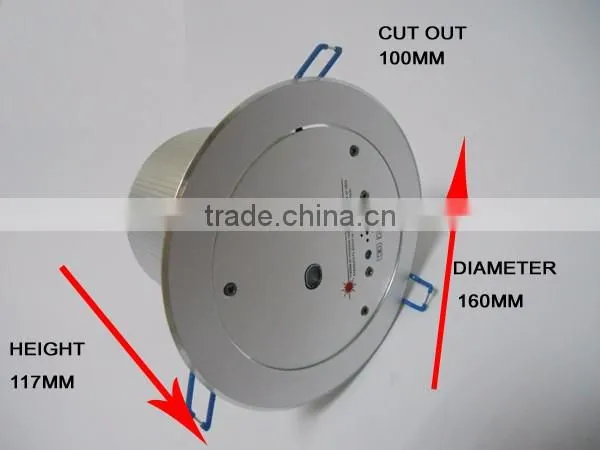 150mw recessed Red Green sound active laser light