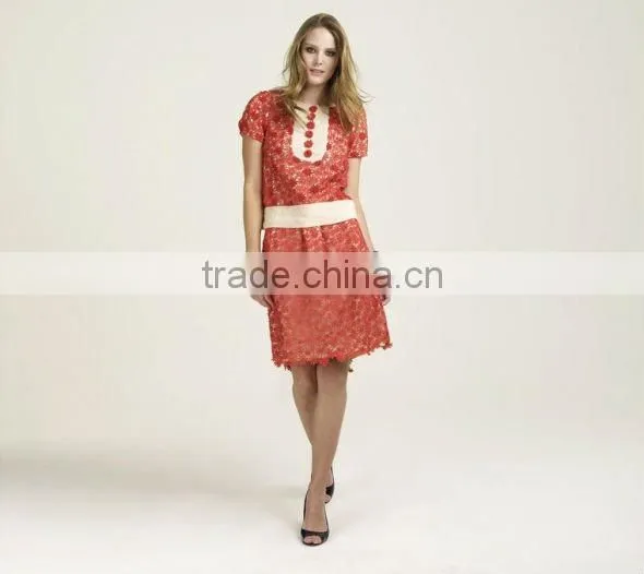 High quality atistic unique side big lace flower handmade design