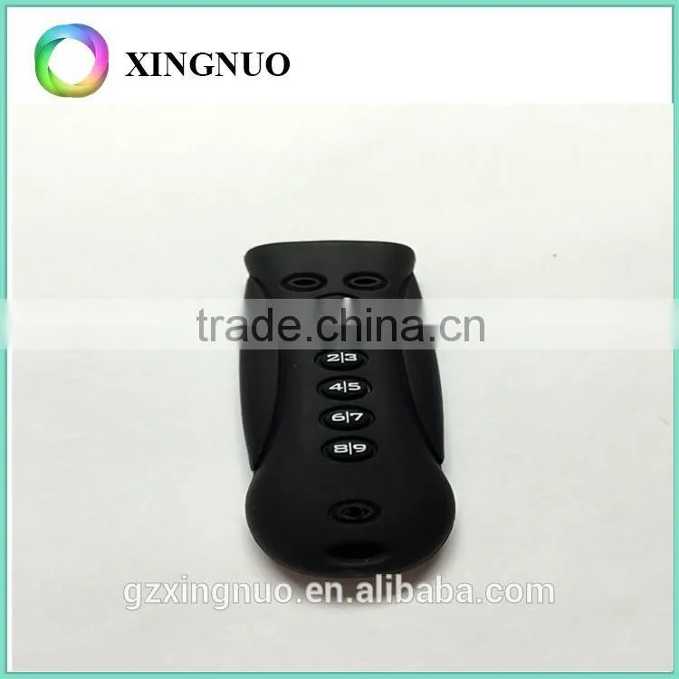 Custom Silicone rubber car key button case silicone car remote case