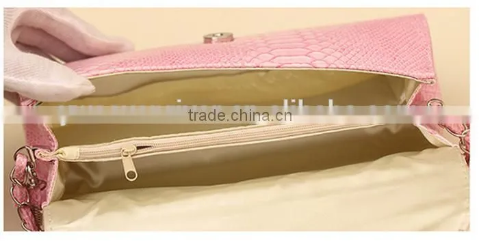 European america fashion evening bag for girl with crystal stone
