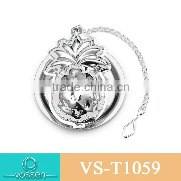 Silver plating corn shaped tea infuser