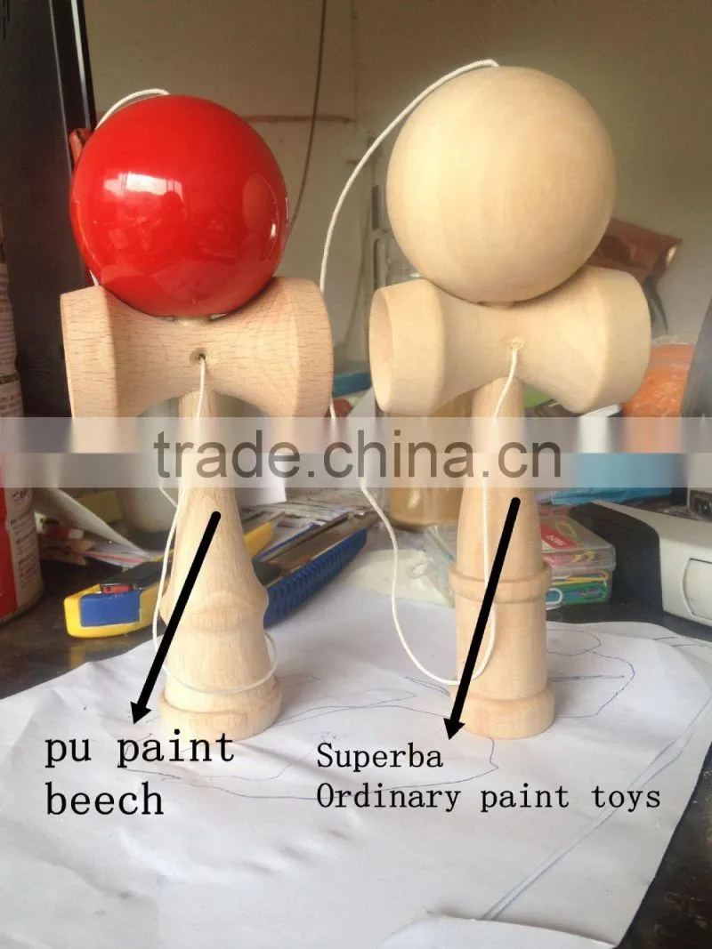 Walnut/maple kendama,,jigsaw kendama,puzzle kendama for wholesale