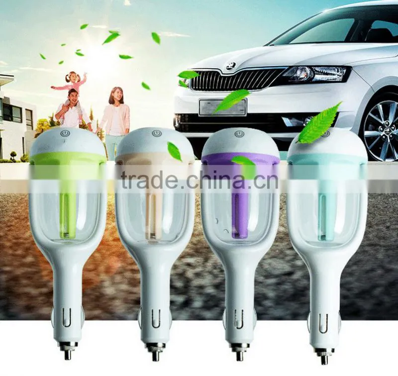 fashionable Mini Ultrasonic Humidifier USB Humidifier Mist Maker Fogger Car Atomizer Air Purifier