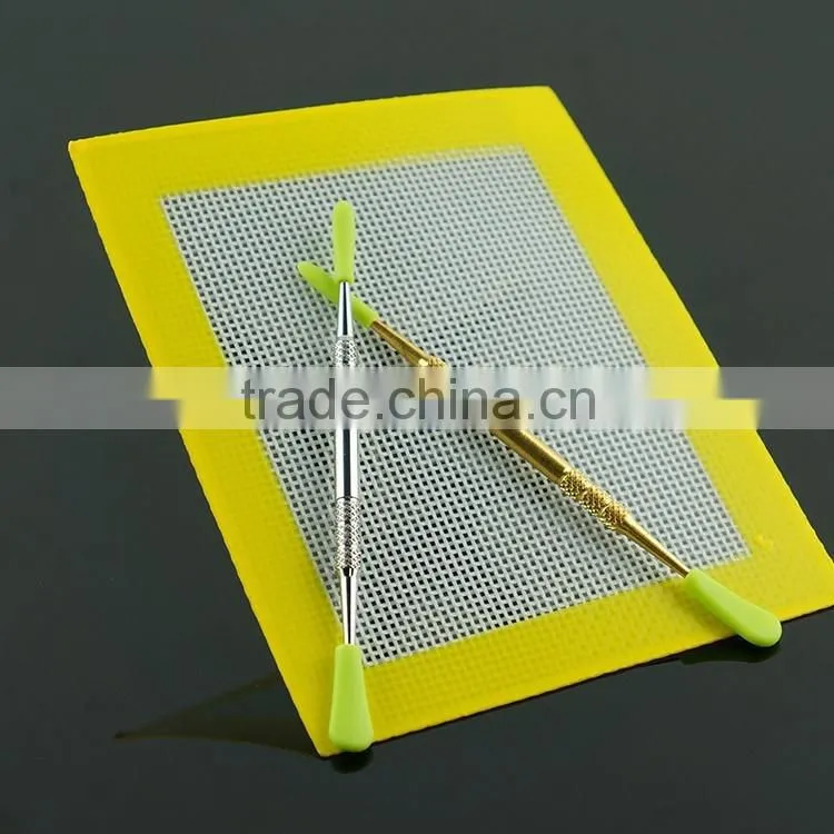 fashionable silicone pad dab wax vaporizer oil mat silicone baking mat