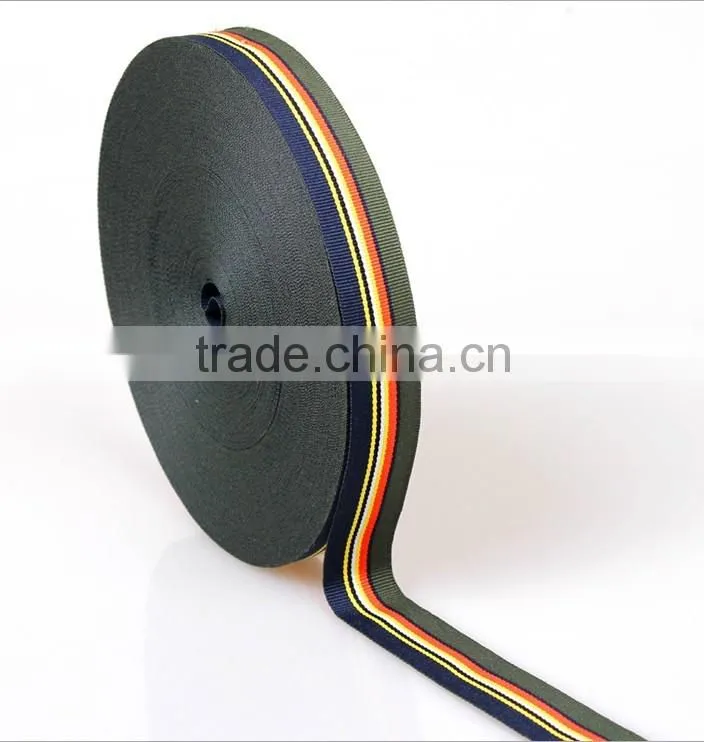 Polyester Color Strap Badge Medal Webbing