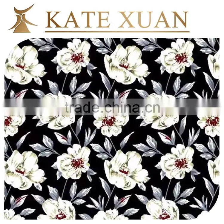 Hot sale 100% fancy rayon gauze fabric