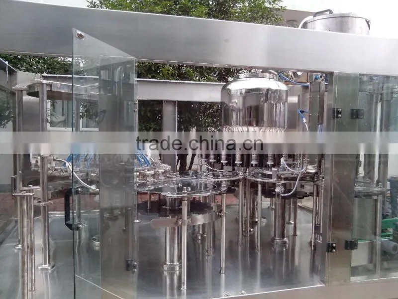 Full automatic stainless steel XGF-32-32-10 model mineral water bottle washing filling capping machine