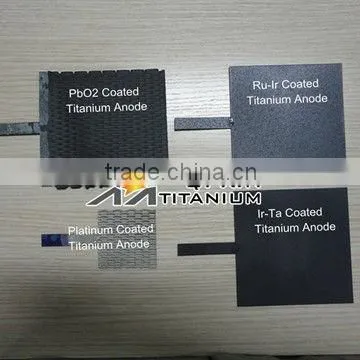 Pbo2 Coated Titanium Anode Plate Sample for Wastewater Treatment