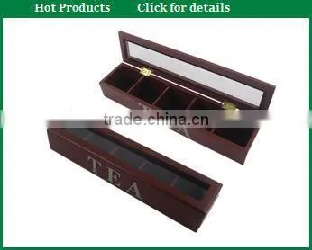 Luxury wooden tea case, wooden tea box