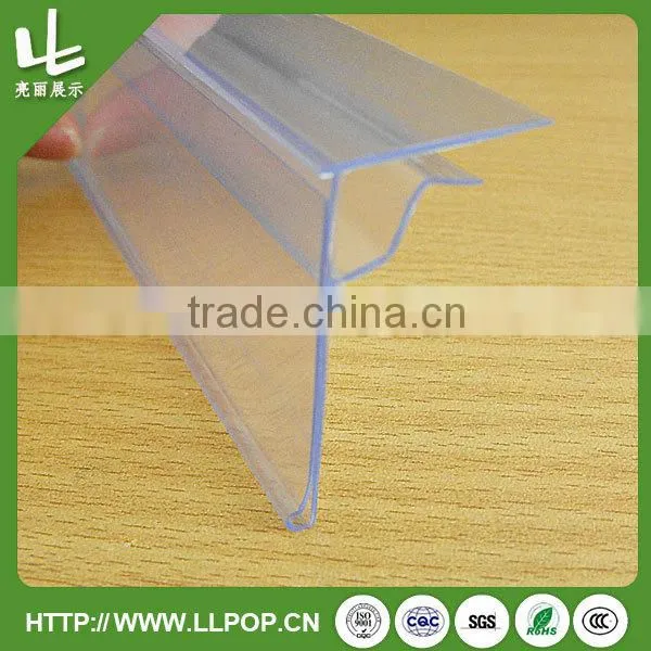 ODM OEM PLASTIC STRIP PVC SHELF TALKER