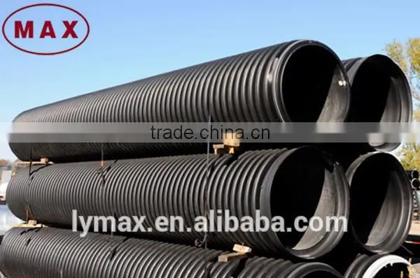 SN4 SN8 Double Wall Corrugated HDPE Pipe Scrap for Waste Water