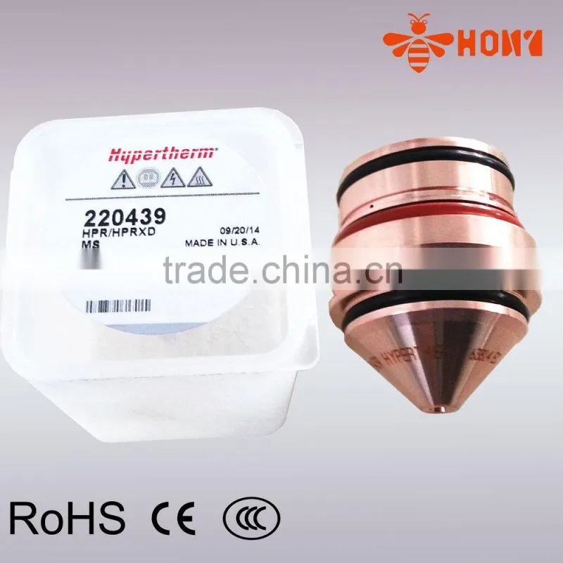 gas nozzle, plasma cutting nozzle and electrode