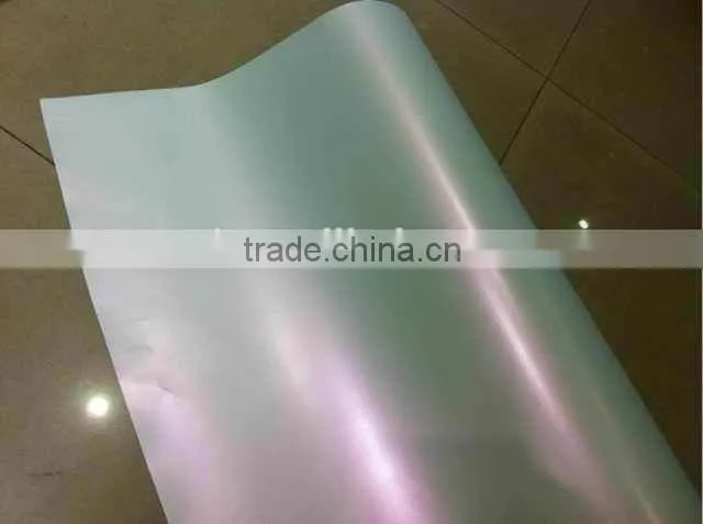 matte chameleon white film with high quality 1.52*20m