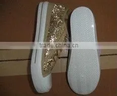 Europe beautiful girl causal shoes stock