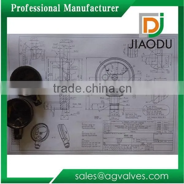 DN15 brass Ball for water ball Valve hollow polished chrome plated