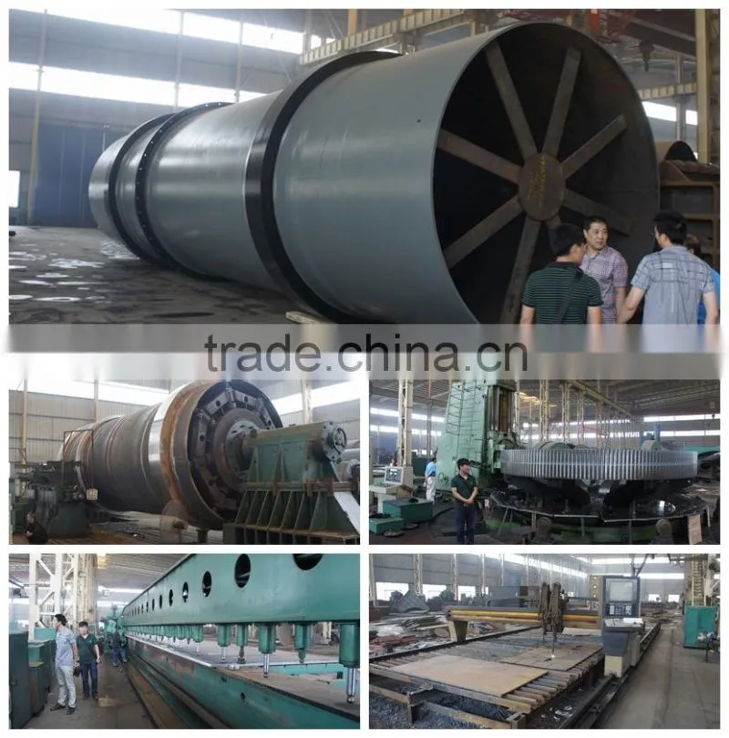 Rotary kiln drying gypsum powder machine