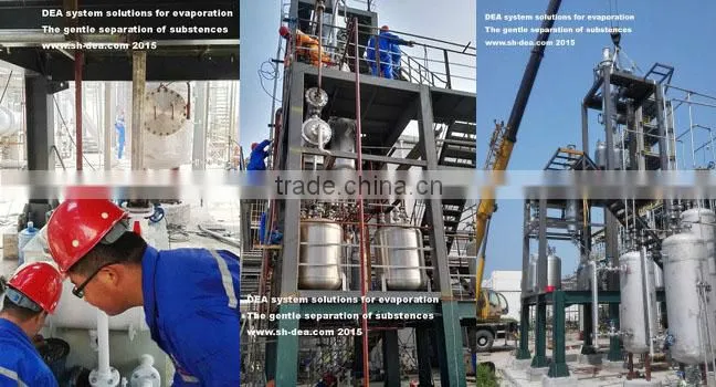 Wiped film evaporator for Caustic soda (WFE) DEA-BML-50