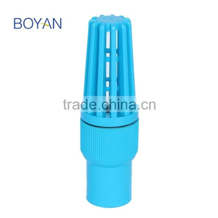 China Suppliers BOYAN Taizhou HuangYan Plastic PVC Plastic Price Foot Valve