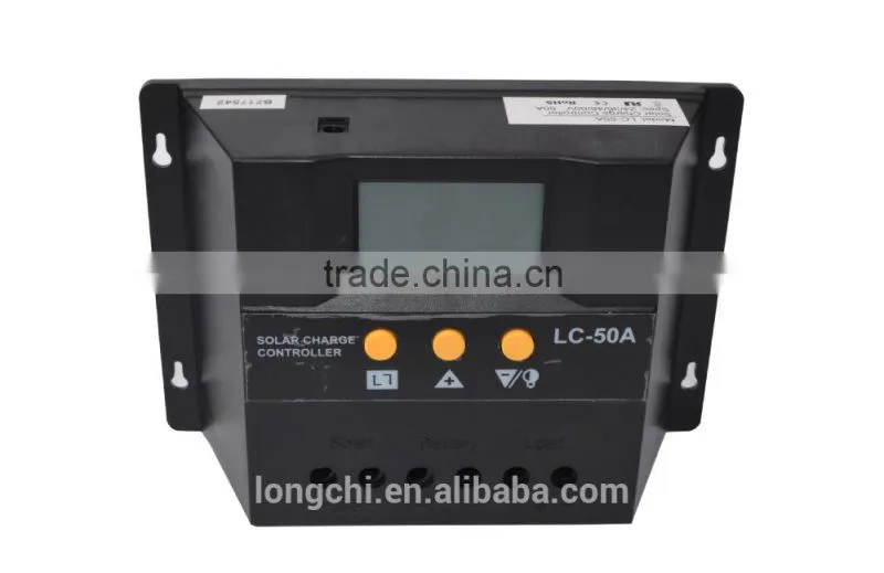 50A PWMsolar charge controller with LCD display
