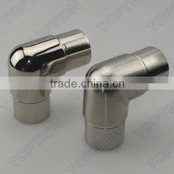 Stainless steel handrail flush joiner, tube joiner, elbow, railing fittings, flush fittings