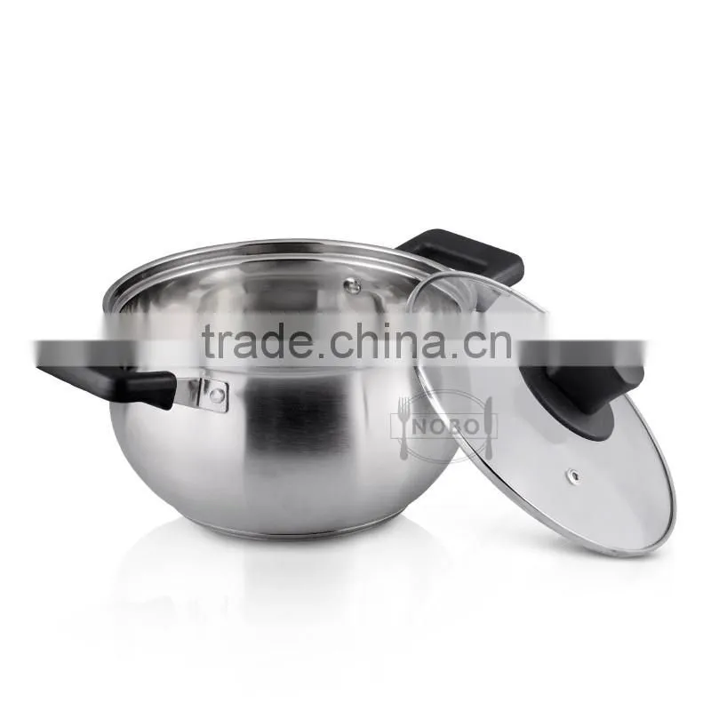 NOBO New Arrival Stainless Steel Stock Pot With Capsule Bottom