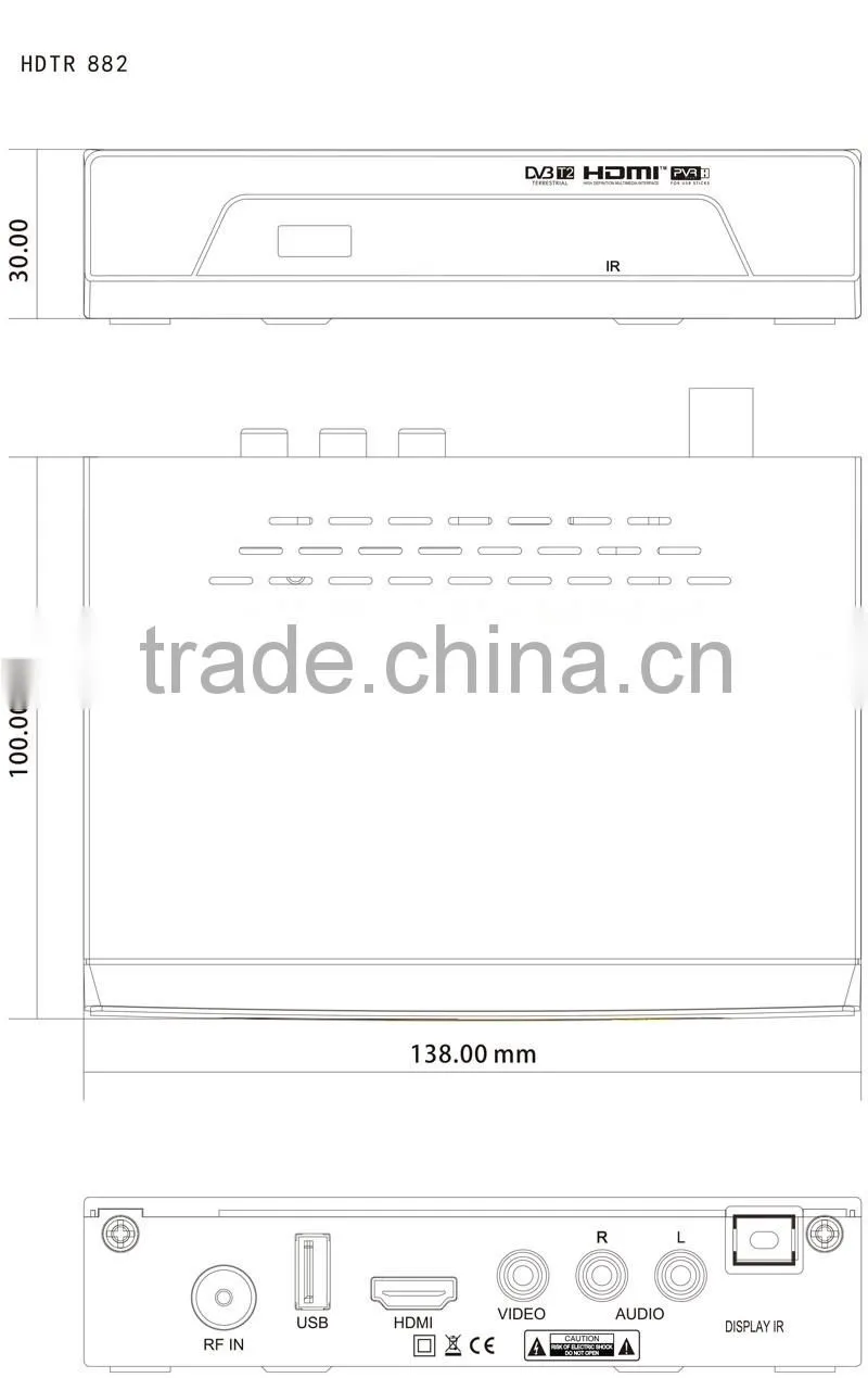 mini one low cost dvb t2 Full HD MPEG-4