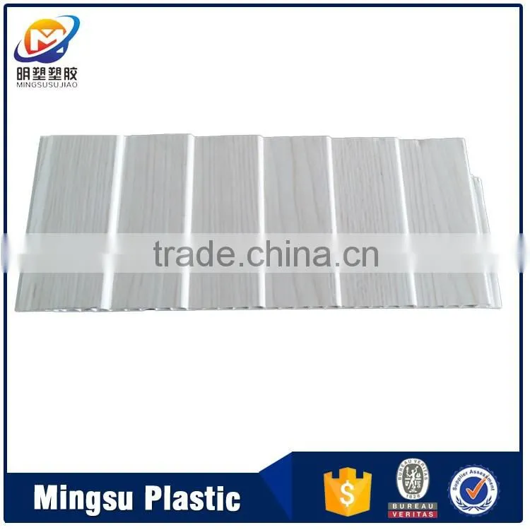 Hot new products for 2016 black plastic wood decorative wall panel
